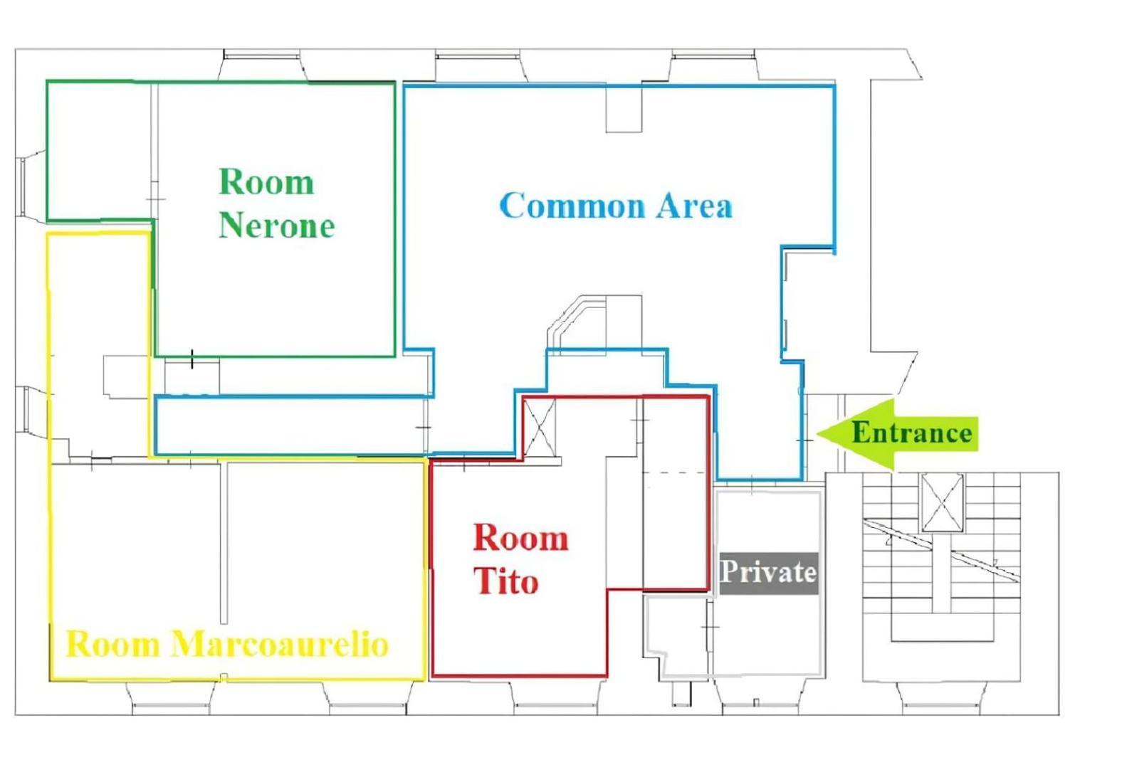 Imperial Guesthouse Rome Luaran gambar